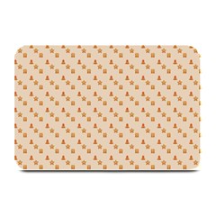 Christmas Wrapping Paper Plate Mats by Amaryn4rt