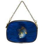 Fish Blue Animal Water Nature Chain Purses (Two Sides)  Back