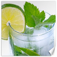 Cold Drink Lime Drink Cocktail Canvas 20  X 20   by Amaryn4rt