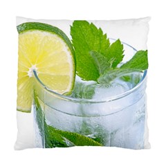 Cold Drink Lime Drink Cocktail Standard Cushion Case (one Side) by Amaryn4rt