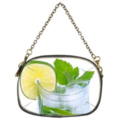 Cold Drink Lime Drink Cocktail Chain Purses (two Sides)  by Amaryn4rt