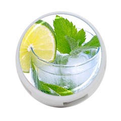 Cold Drink Lime Drink Cocktail 4-port Usb Hub (one Side) by Amaryn4rt