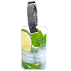 Cold Drink Lime Drink Cocktail Luggage Tags (two Sides) by Amaryn4rt