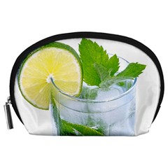 Cold Drink Lime Drink Cocktail Accessory Pouches (large)  by Amaryn4rt