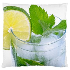 Cold Drink Lime Drink Cocktail Standard Flano Cushion Case (two Sides) by Amaryn4rt