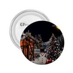 Christmas Landscape 2 25  Buttons by Amaryn4rt