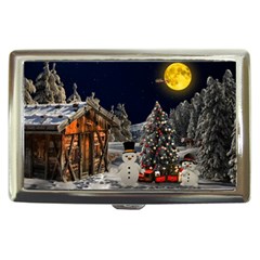 Christmas Landscape Cigarette Money Cases by Amaryn4rt