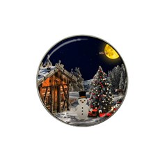 Christmas Landscape Hat Clip Ball Marker (10 Pack) by Amaryn4rt