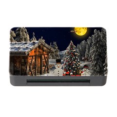 Christmas Landscape Memory Card Reader With Cf by Amaryn4rt