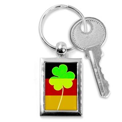 Irish German Germany Ireland Funny St Patrick Flag Key Chains (rectangle)  by yoursparklingshop