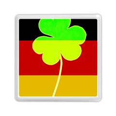 Irish German Germany Ireland Funny St Patrick Flag Memory Card Reader (square)  by yoursparklingshop