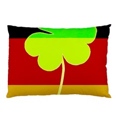 Irish German Germany Ireland Funny St Patrick Flag Pillow Case (two Sides) by yoursparklingshop