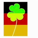 Irish German Germany Ireland Funny St Patrick Flag Small Garden Flag (Two Sides) Front