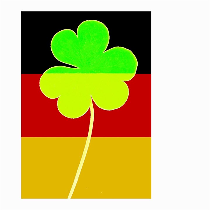 Irish German Germany Ireland Funny St Patrick Flag Small Garden Flag (Two Sides)