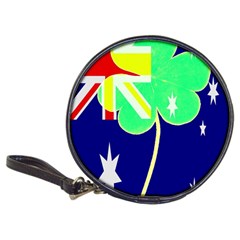 Irish Australian Australia Ireland Shamrock Funny St Patrick Flag Classic 20-cd Wallets by yoursparklingshop