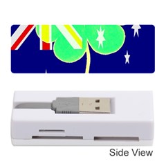 Irish Australian Australia Ireland Shamrock Funny St Patrick Flag Memory Card Reader (stick)  by yoursparklingshop