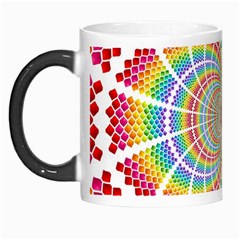 Color Background Structure Lines Morph Mugs by Amaryn4rt