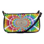 Color Background Structure Lines Shoulder Clutch Bags Front