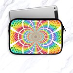 Color Background Structure Lines Apple iPad Mini Zipper Cases Front