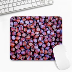 Hazelnuts Nuts Market Brown Nut Large Mousepads by Amaryn4rt