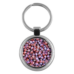 Hazelnuts Nuts Market Brown Nut Key Chains (round)  by Amaryn4rt