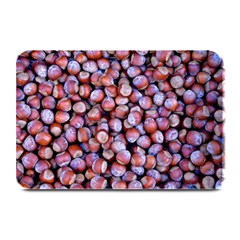 Hazelnuts Nuts Market Brown Nut Plate Mats by Amaryn4rt