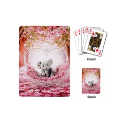 Elephant Heart Plush Vertical Toy Playing Cards (Mini) 