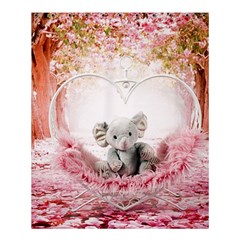 Elephant Heart Plush Vertical Toy Shower Curtain 60  X 72  (medium)  by Amaryn4rt