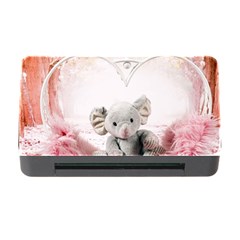 Elephant Heart Plush Vertical Toy Memory Card Reader With Cf by Amaryn4rt