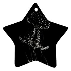 Jellyfish Underwater Sea Nature Ornament (star)  by Amaryn4rt