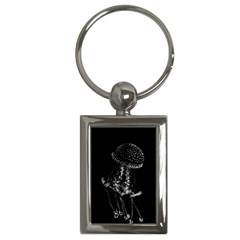 Jellyfish Underwater Sea Nature Key Chains (rectangle)  by Amaryn4rt