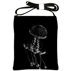 Jellyfish Underwater Sea Nature Shoulder Sling Bags by Amaryn4rt