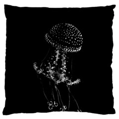 Jellyfish Underwater Sea Nature Standard Flano Cushion Case (one Side) by Amaryn4rt