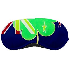 Irishshamrock New Zealand Ireland Funny St Patrick Flag Sleeping Masks by yoursparklingshop