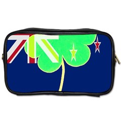 Irishshamrock New Zealand Ireland Funny St Patrick Flag Toiletries Bags by yoursparklingshop