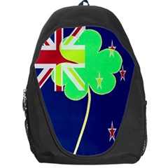 Irishshamrock New Zealand Ireland Funny St Patrick Flag Backpack Bag by yoursparklingshop