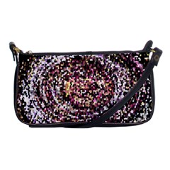 Mosaic Colorful Abstract Circular Shoulder Clutch Bags by Amaryn4rt