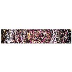 Mosaic Colorful Abstract Circular Flano Scarf (Small) Back