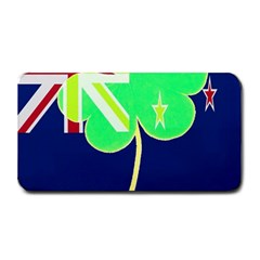 Irish Shamrock New Zealand Ireland Funny St Patrick Flag Medium Bar Mats by yoursparklingshop