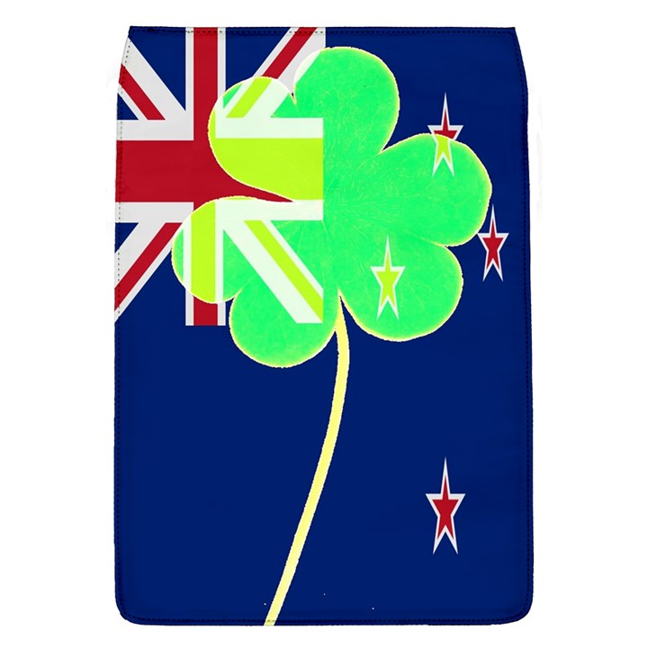 Irish Shamrock New Zealand Ireland Funny St Patrick Flag Flap Covers (L) 