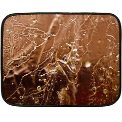 Ice Iced Structure Frozen Frost Fleece Blanket (mini) by Amaryn4rt