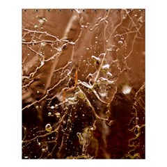 Ice Iced Structure Frozen Frost Shower Curtain 60  X 72  (medium)  by Amaryn4rt