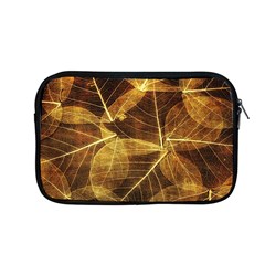 Leaves Autumn Texture Brown Apple Macbook Pro 13  Zipper Case by Amaryn4rt