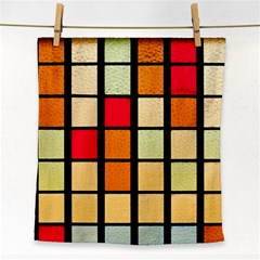 Mozaico Colors Glass Church Color Face Towel by Amaryn4rt