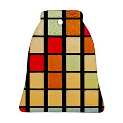 Mozaico Colors Glass Church Color Bell Ornament (2 Sides) by Amaryn4rt