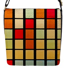 Mozaico Colors Glass Church Color Flap Messenger Bag (s) by Amaryn4rt