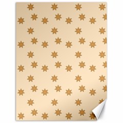 Pattern Gingerbread Star Canvas 18  X 24   by Amaryn4rt