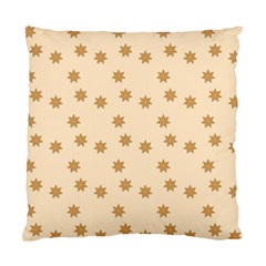 Pattern Gingerbread Star Standard Cushion Case (one Side) by Amaryn4rt