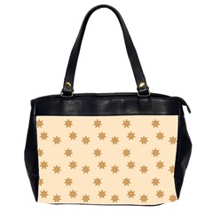 Pattern Gingerbread Star Office Handbags (2 Sides)  by Amaryn4rt