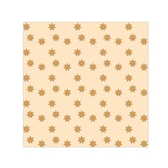 Pattern Gingerbread Star Small Satin Scarf (square) by Amaryn4rt